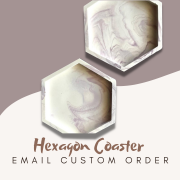 Hexagon Coaster Set of 4