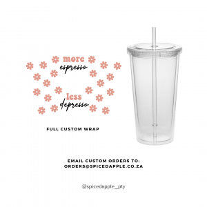 Double-Wall Sippy Tumbler with straw