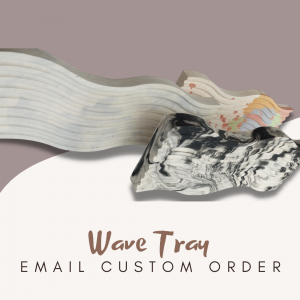 Wave Tray Marble