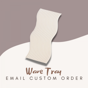 Wave Tray White