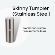 Skinny Tumbler - Silver