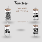 Can Shaped Glass 350 ml Set x4