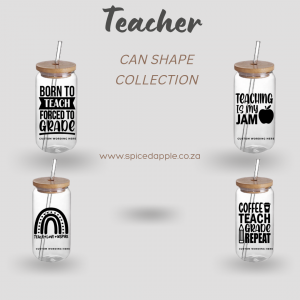 Can Shaped Glass 350 ml Set x4